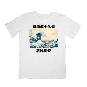 Japan Art T-Shirts HOKUSAI-01