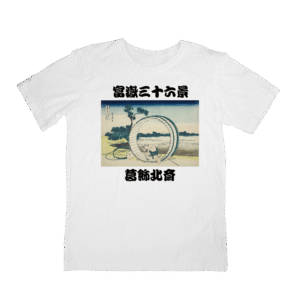Japan Art T-Shirts HOKUSAI-06