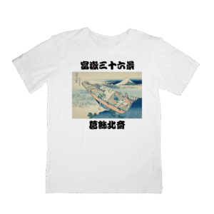 Japan Art T-Shirts HOKUSAI-14