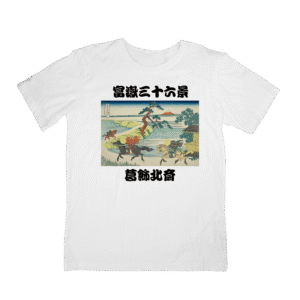 Japan Art T-Shirts HOKUSAI-35